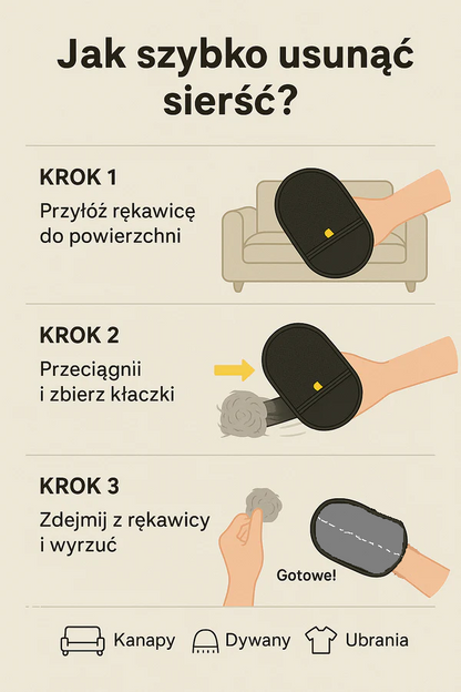 PupiLove™ - Rękawica FurOff 🐾✨